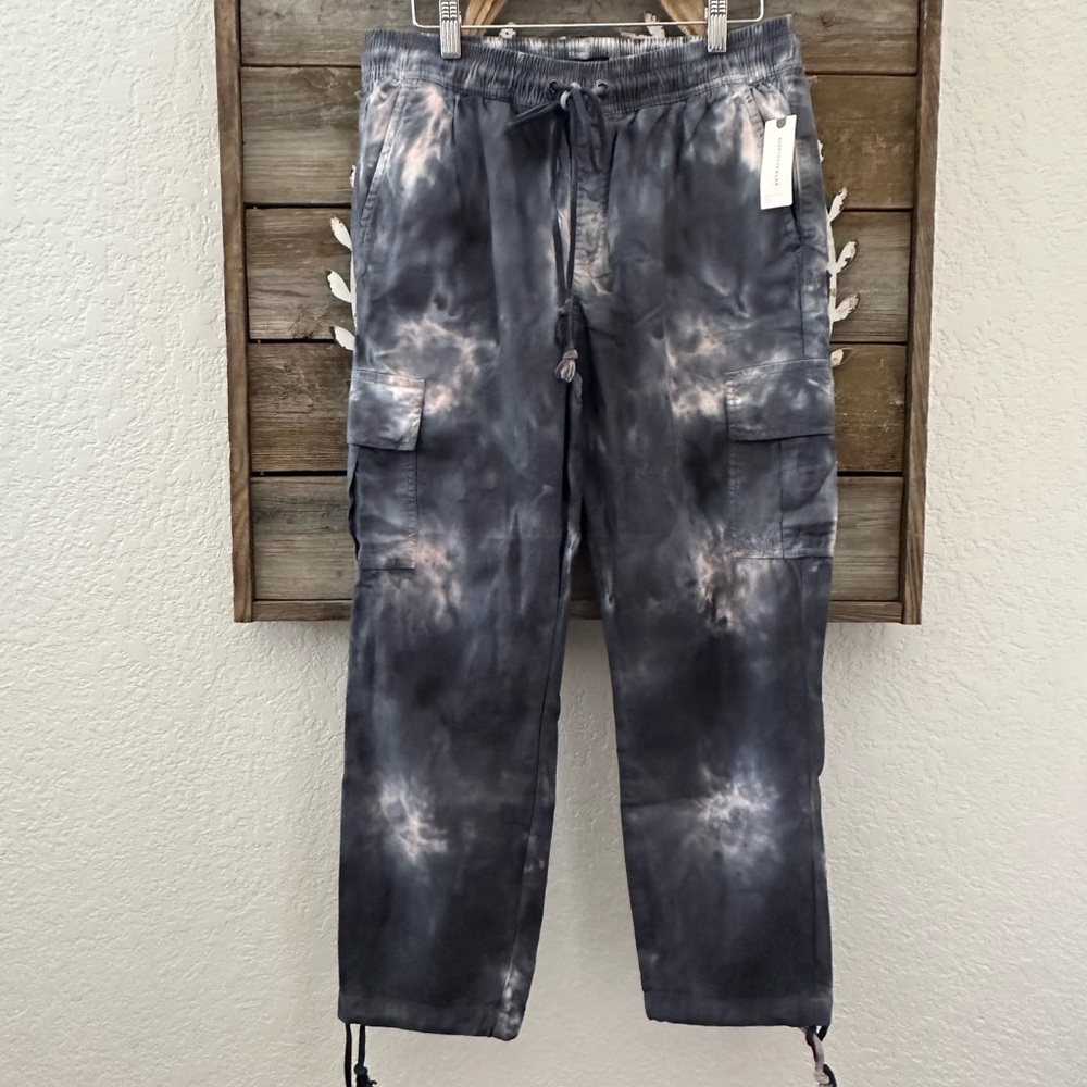 Anthropologie x Sanctuary Tie-Dye Cargo Ladies Large‎ Pants NWT